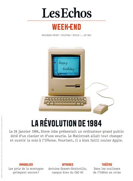 Les Echos Week-end – 19 Janvier 2024 Cover