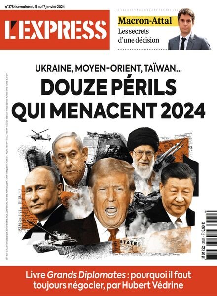 L’Express – 11 Janvier 2024 Cover