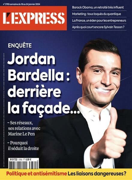 L’Express – 18 Janvier 2024 Cover