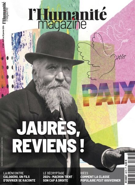 L’Humanite Magazine – 11 Janvier 2024 Cover