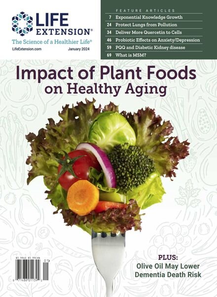 Life Extension Magazine – January 2024 Cover