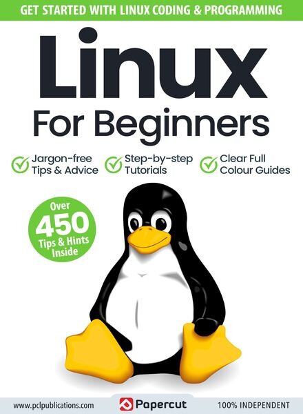 Linux For Beginners – January 2024 Cover