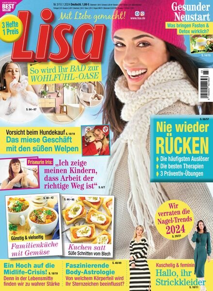 Lisa – 10 Januar 2024 Cover