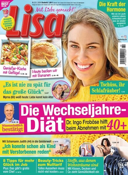 Lisa – 3 Januar 2024 Cover