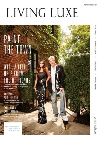 Living Luxe Magazine – Volume 5 Issue 4 Design 2023 Cover