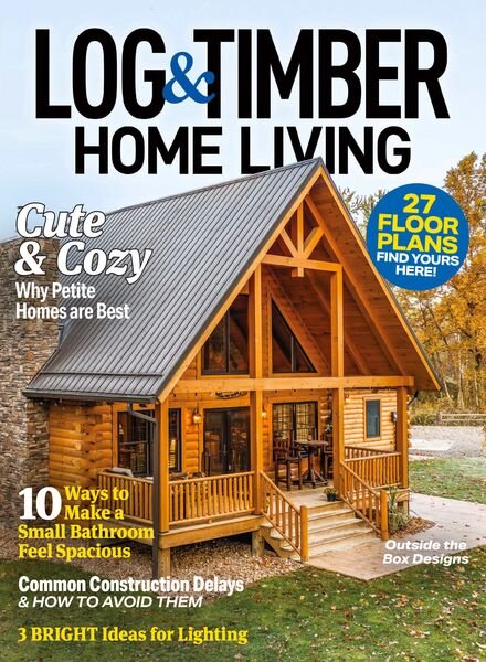 Log & Timber Home Living – January-February 2024 Cover