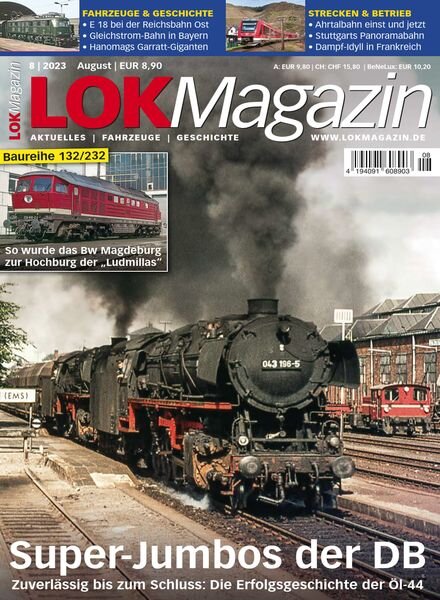 Lok Magazin – August 2023 Cover