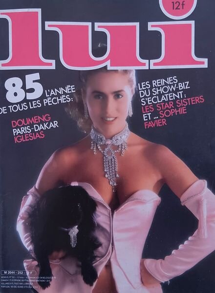Lui – N 252 Janvier 1985 Cover