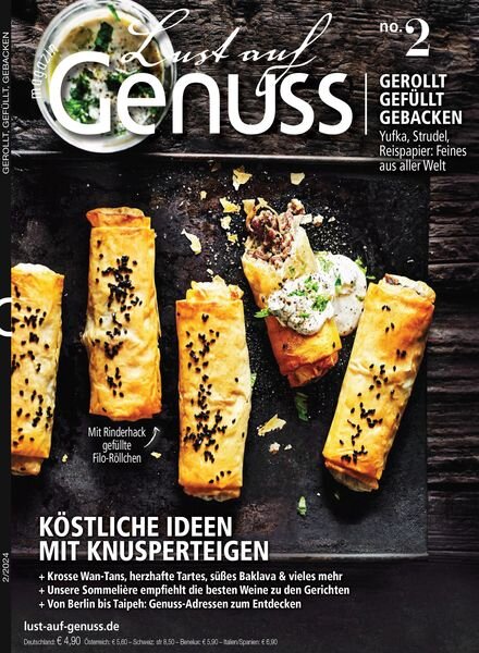 Lust auf Genuss – Februar 2024 Cover