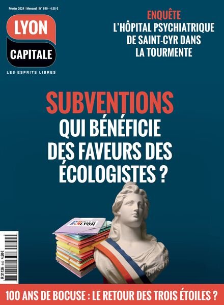 Lyon Capitale – Fevrier 2024 Cover