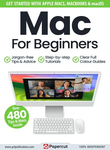 Mac for Beginners – January 2024 Cover