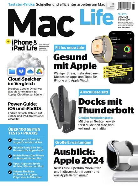 Mac Life Germany – Februar 2024 Cover