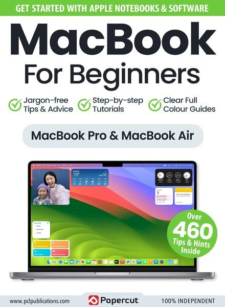 MacBook For Beginners – January 2024 Cover