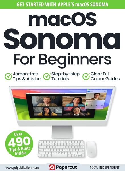 macOS Sonoma For Beginners – January 2024 Cover