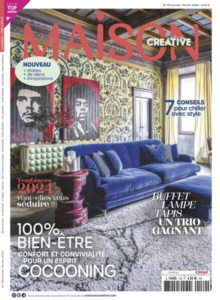 Maison Creative – Janvier-Fevrier 2024 Cover
