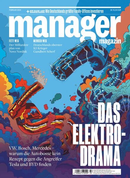 Manager Magazin – Februar 2024 Cover