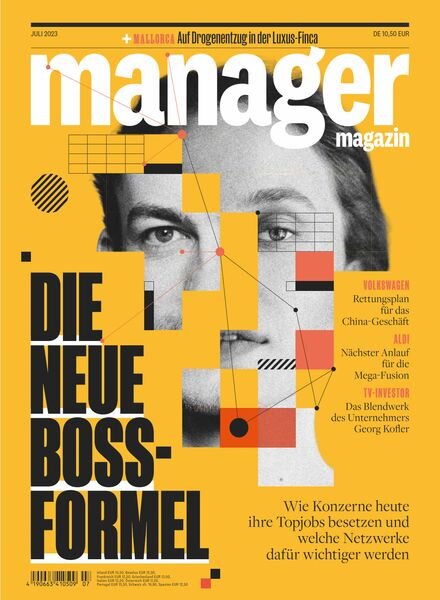 Manager Magazin – Juli 2023 Cover