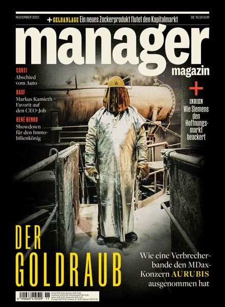 Manager Magazin – November 2023 Cover