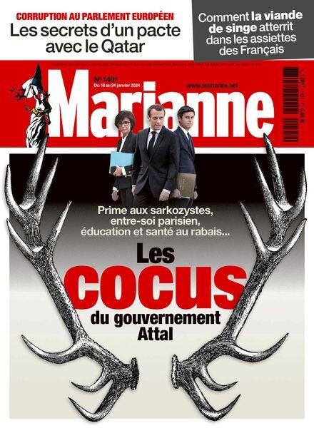 Marianne – 19 Janvier 2024 Cover