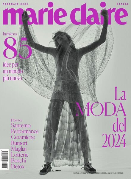 Marie Claire Italia – Febbraio 2024 Cover