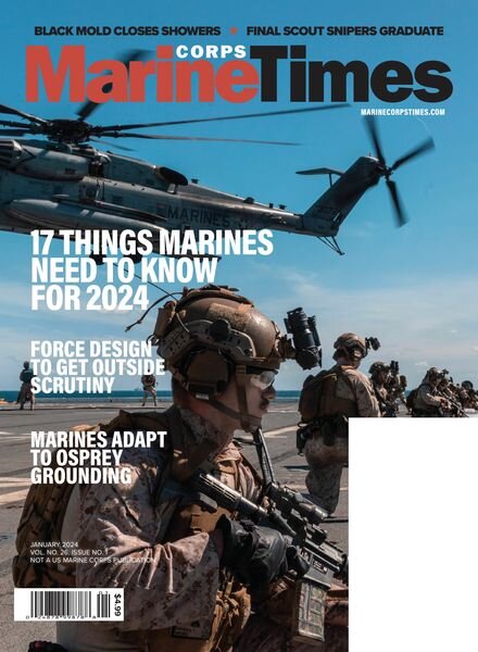 Marine Corps Times – January 2024 Cover