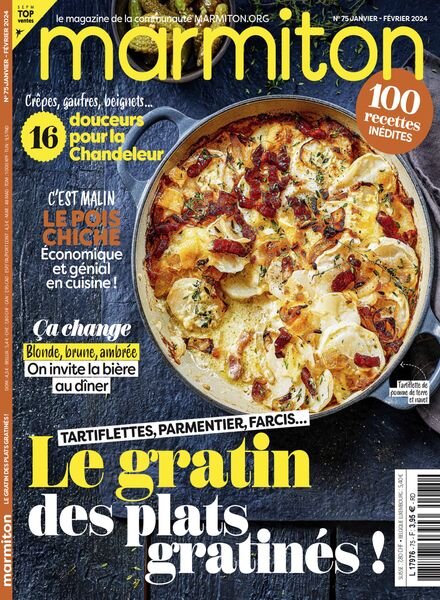 Marmiton – Janvier-Fevrier 2024 Cover
