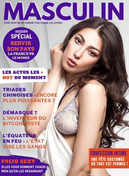 Masculin – 20 Janvier 2024 Cover