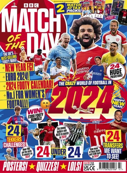 Match of the Day – Issue 693 – 4 January 2024 Cover
