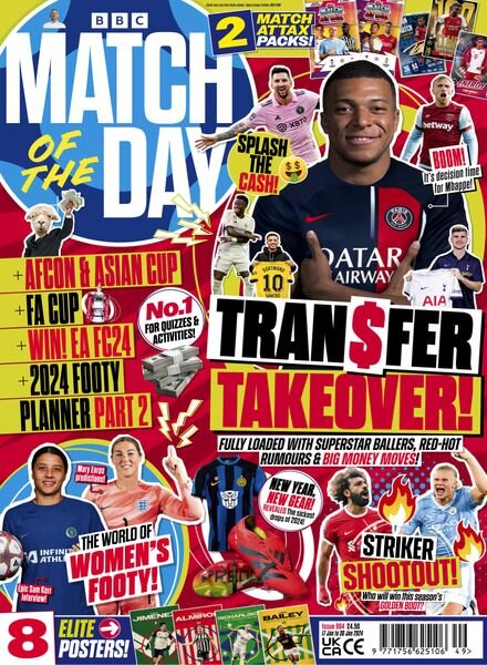 Match of the Day – Issue 694 – 17 January 2024 Cover