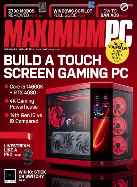 Maximum PC – January 2024 Cover