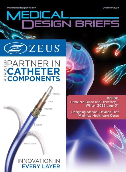 Medical Design Briefs – December 2023 Cover