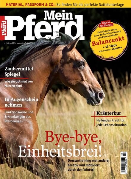 Mein Pferd – Februar 2024 Cover
