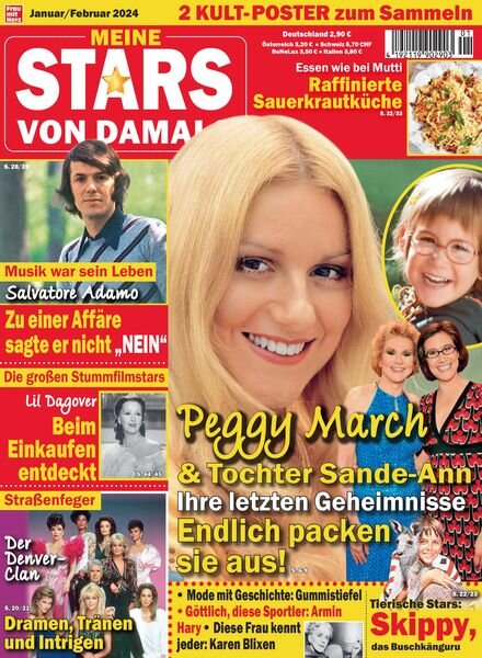 Meine Stars von Damals – Januar 2024 Cover