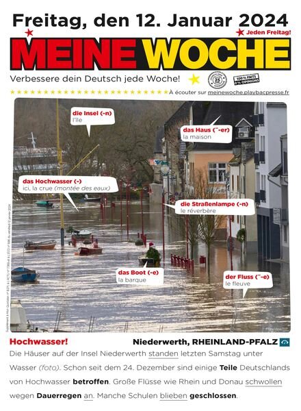 Meine Woche – 12 Januar 2024 Cover
