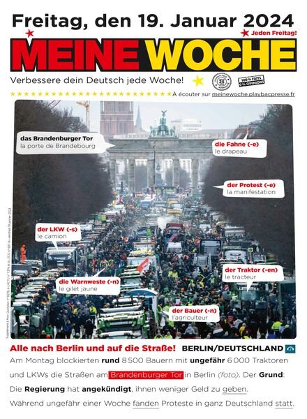 Meine Woche – 19 Januar 2024 Cover