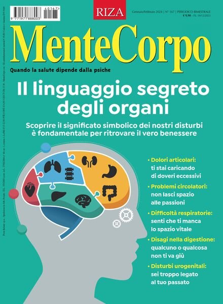MenteCorpo – Gennaio-Febbraio 2024 Cover
