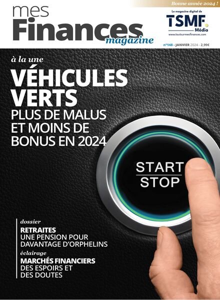 Mes Finances Magazine – Janvier 2024 Cover