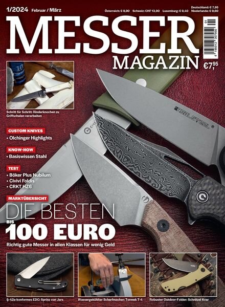 Messer Magazin – Februar-Marz 2024 Cover