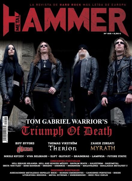 Metal Hammer Espana – Enero 2024 Cover