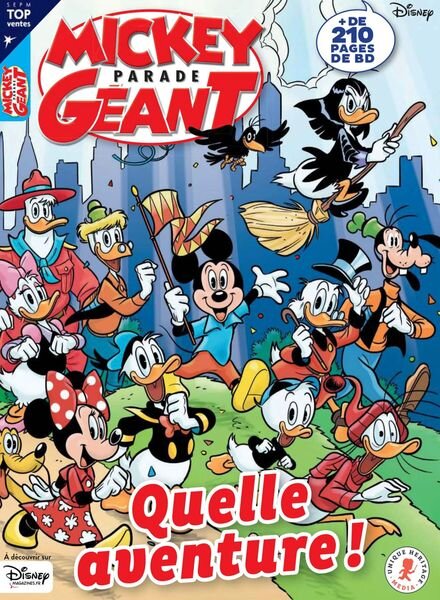 Mickey Parade Geant – Octobre-Novembre 2023 Cover