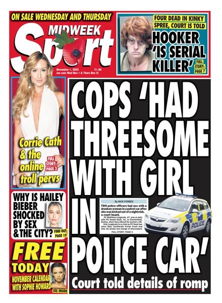 Midweek Sport – 1 November 2023 Cover