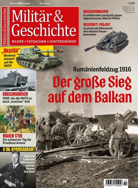 Militar & Geschichte – Februar-Marz 2024 Cover