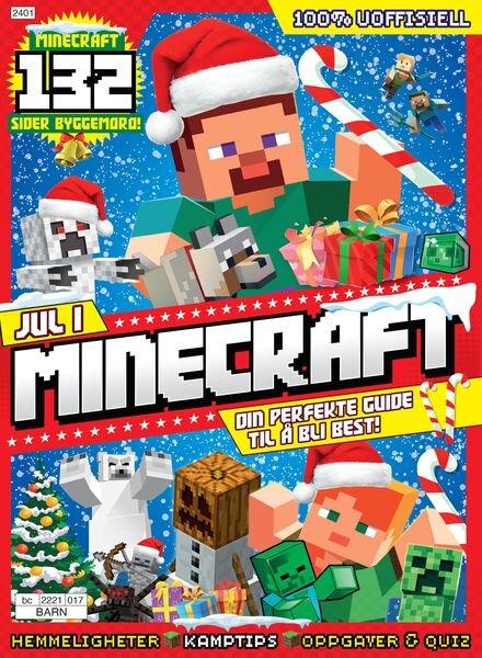 Minecraft Norge – Januar 2024 Cover
