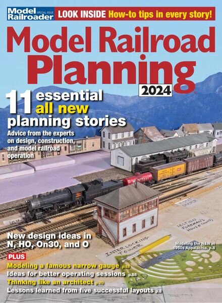 Model Railroader – Model Railroad Planning 2024 Cover