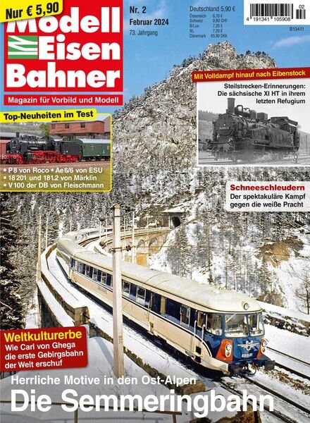 ModellEisenBahner – Februar 2024 Cover