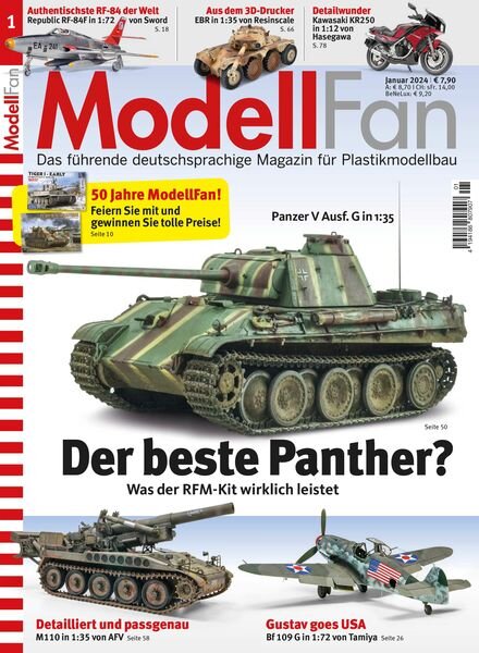 ModellFan – Januar 2024 Cover