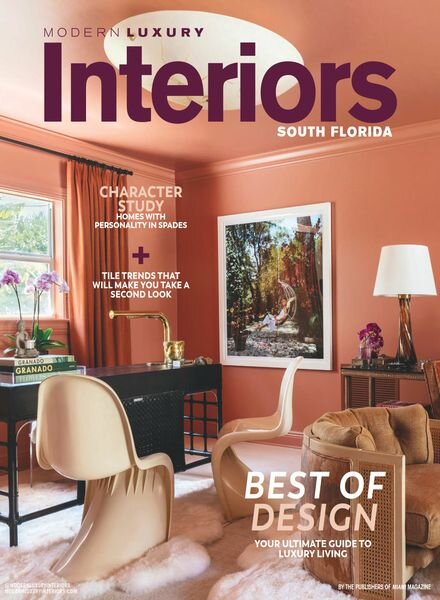 Modern Luxury Interiors South Florida – Vol 1 2023 Cover