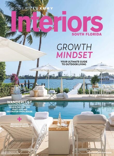 Modern Luxury Interiors South Florida – Vol 2 2023 Cover