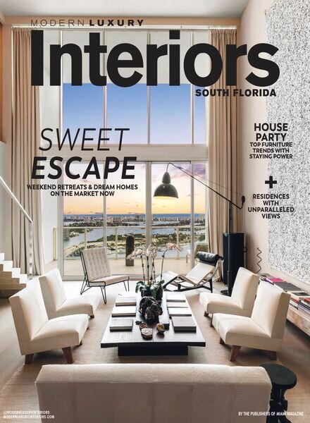 Modern Luxury Interiors South Florida – Vol 3 2023 Cover