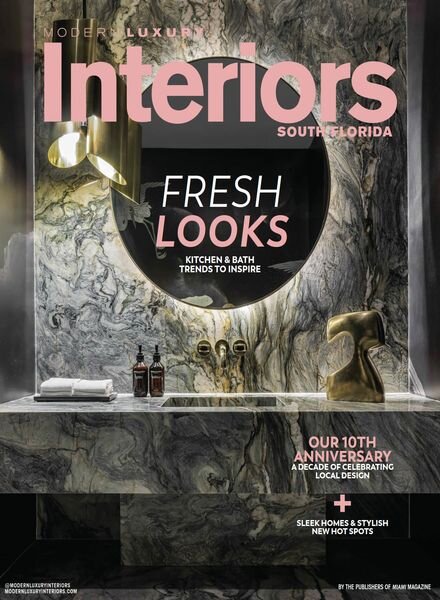 Modern Luxury Interiors South Florida – Vol 4 2023 Cover